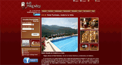 Desktop Screenshot of hotelpyrenees.com